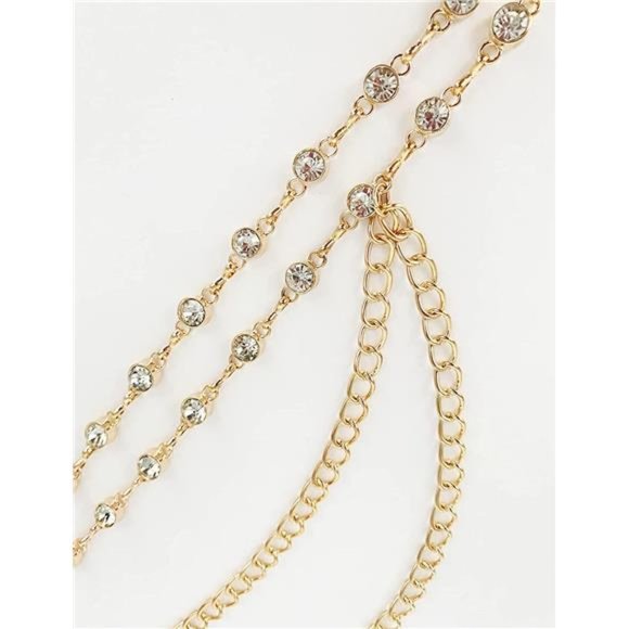 TOPACC Metal Chain Belt for Women Waist chains for Dresses Jeans Western Cowgirl main image 4